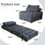 Matelas de futon Boneless de 8 po, canapé-lit pliant-1779166676-1794999358