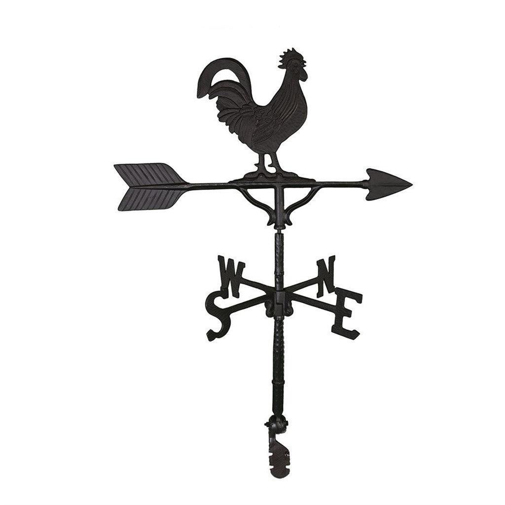 Castillo Rooster Weathervane Montague Metal Products Inc. Color: Black