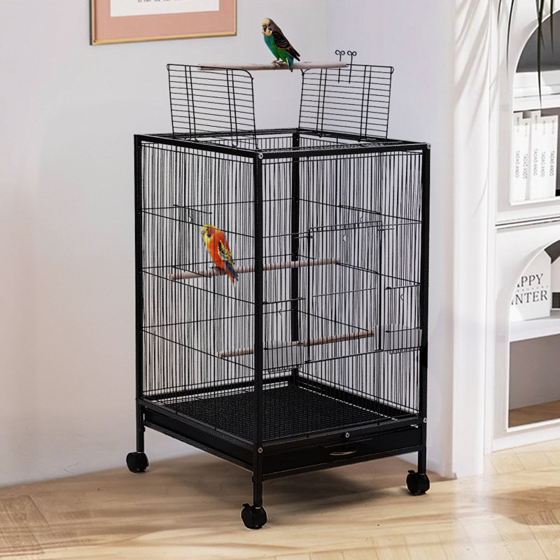 77cm Metal Floor Bird Cage