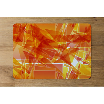 Blizzard Wood, Polyester Abstract Rectangle Placemat