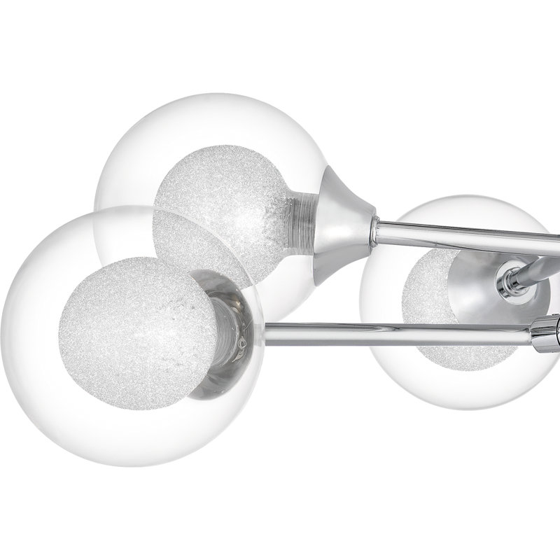 Tunley Glass Semi Flush Mount