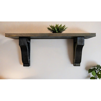 1" Shelves/W Corbels