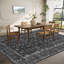 Floral Machine Printed Area Rug-1045303125-1045303124