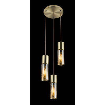 Benevides 3-Light Cylinder Pendant