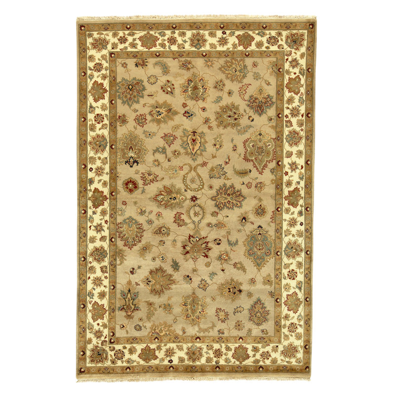 Handmade Wool Oriental Area Rug