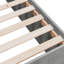 Vidaxl Bed Frame Concrete Grey Engineered Wood-1913382071