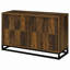 Buffet, armoire d'appoint 4 portes pour le salon, la cuisine