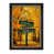 Toile avec cadre noir (cadre en bois) sélectionné
