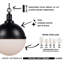 Luminaire suspendu sphère 2 lumières Valia-954860919