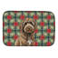 Tapis de vaisselle brun