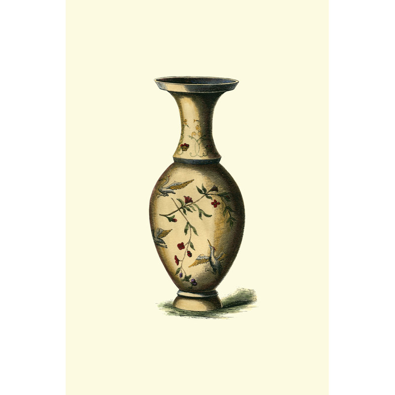 Oriental Porcelain III - Wrapped Canvas Art Prints, 46cm H x 30cm W x 3.8cm D