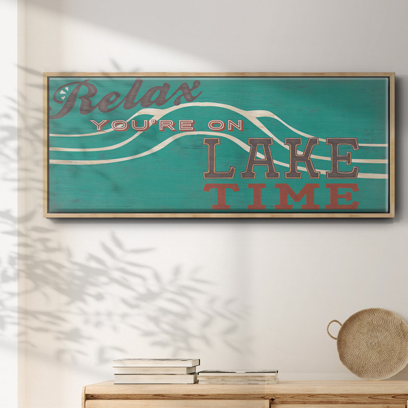 Cabin Life Collection H-, toile encadrée