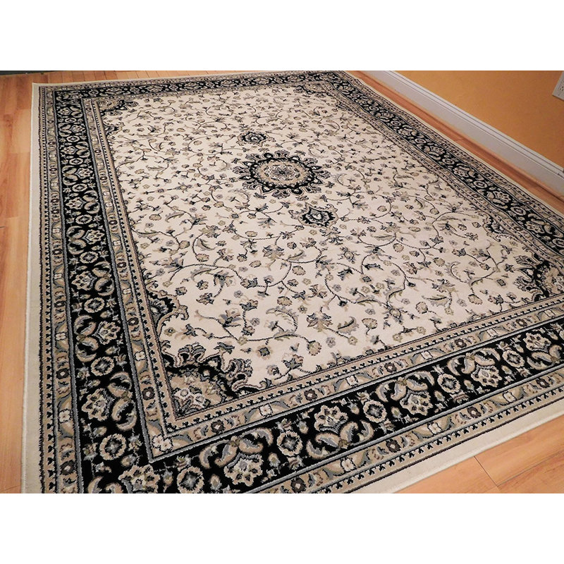 Montanez Wool Oriental Indoor Rug, Rectangle 2' W x 3' L