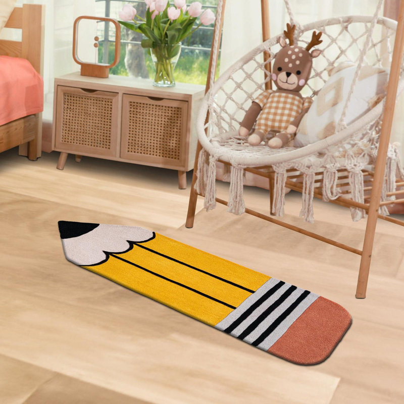 Tapis en laine pour enfants Unique Loom, Nouveauté 2 pi 6 po x 7 pi 5 po