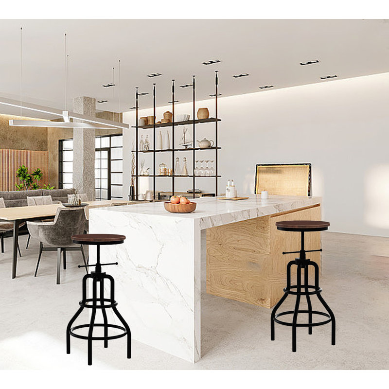 Retro Industrial Bar Stool