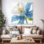 Jardin Harnek bleu et vert VI