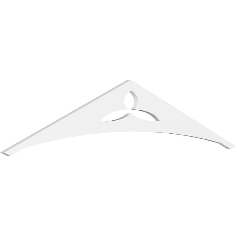 Fronton en uréthane Naple Signature, brun clair apprêté, H 12,5 po x l 60 po x P 1 po, 5/12