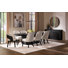 Roulston 9-Piece Rectangular Dining Table Set Burnished Black