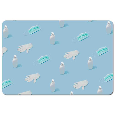 Morico Polyester Coated Hardwood Rectangle Placemat