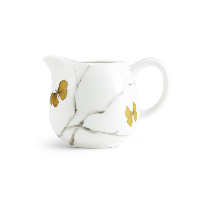 Butterfly Ginkgo Porcelain Creamer