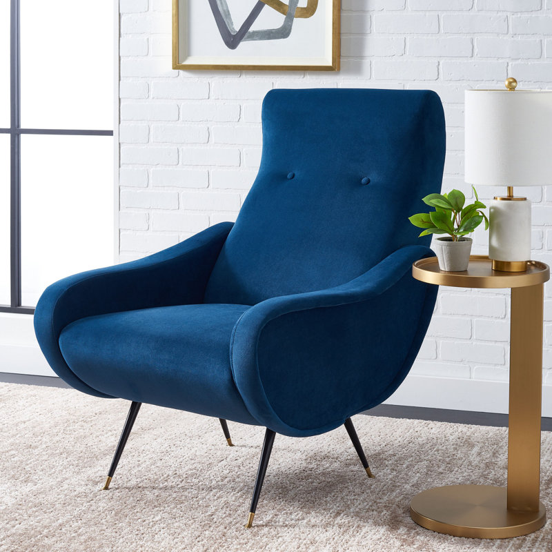 Fauteuil Alve, Bleu marine