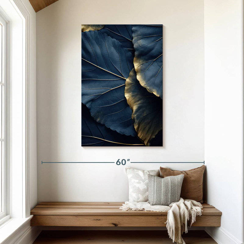 Harnek Gilded Foliage I, 45" H x 30" W