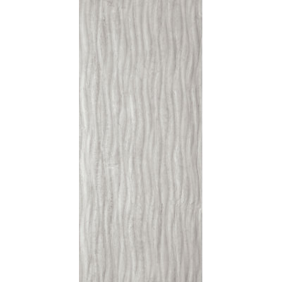 Carrelage en porcelaine Travertino Grisseo Wavy