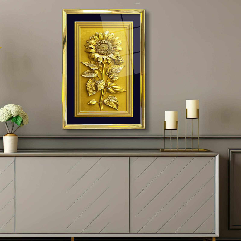 Elegant Decorative Framed Painting, 17.0 x 25.6 inches | 100% Acrylic Glass (Thickness: 0.04 inches) & Solid Wood Frame (Thickness: 1.0 inches) | Perfect Wall Art for Living Room, Bedroom & Office Decor