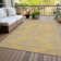 Machine Washable Indoor/Outdoor Chayden ACN1017 Gold Rug