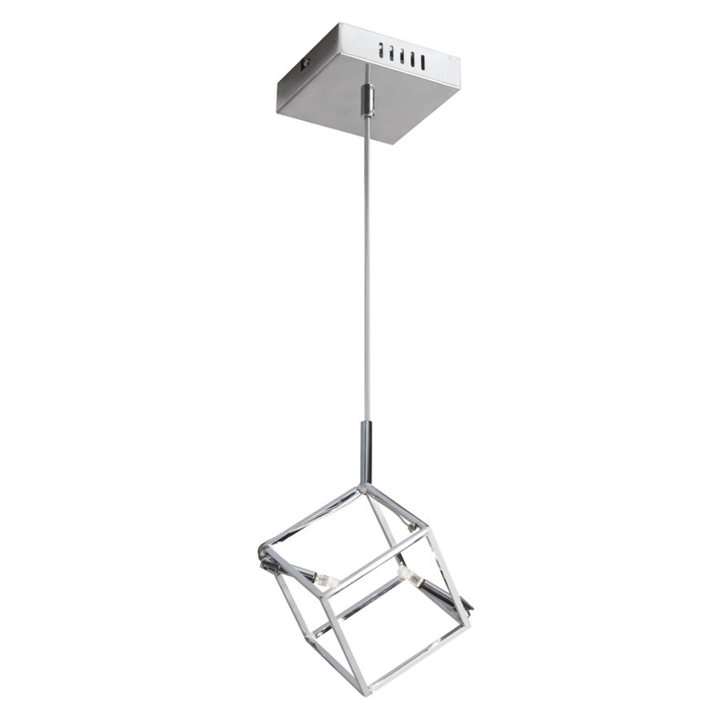 2 lumières uniques/luminaire suspendu rectangulaire Doradus