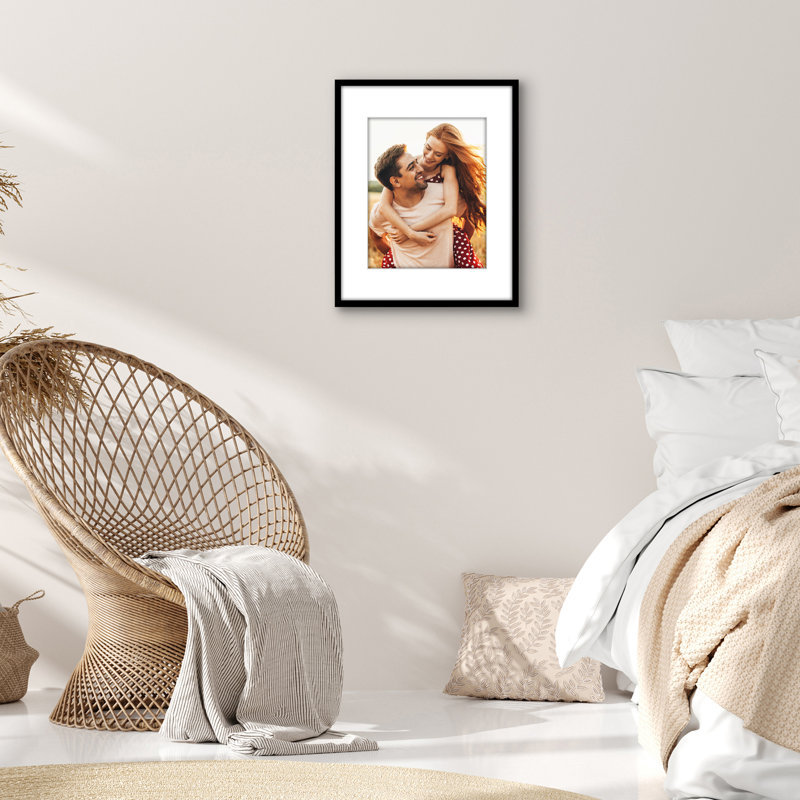 Cadre d'affiche avec tapis - parfait pour les photos et les œuvres d'art, 16"W x 20"H