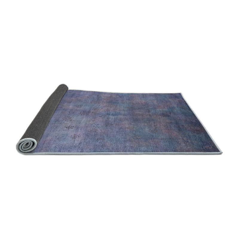 Tapis mauve abstrait, Rond 3 pi