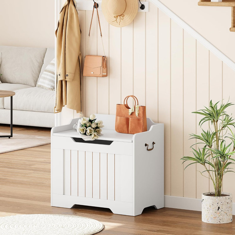 Coffre de rangement, Blanc