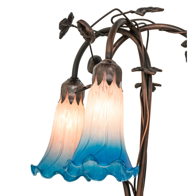 Sinagra Floor Lamp, Pink/Blue