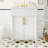 Bathroom Vanity With Sink, Bathroom Cabinet With 2 Doors, For Bathroom-1433397806