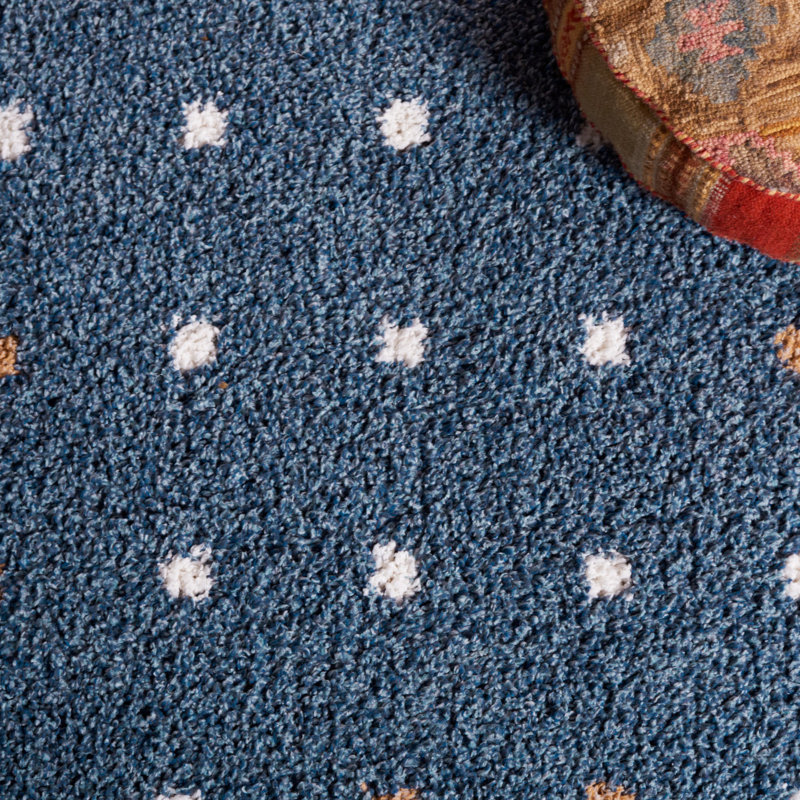 Tapis à pois Calico Performance, Rectangle 9 pi x 12 pi