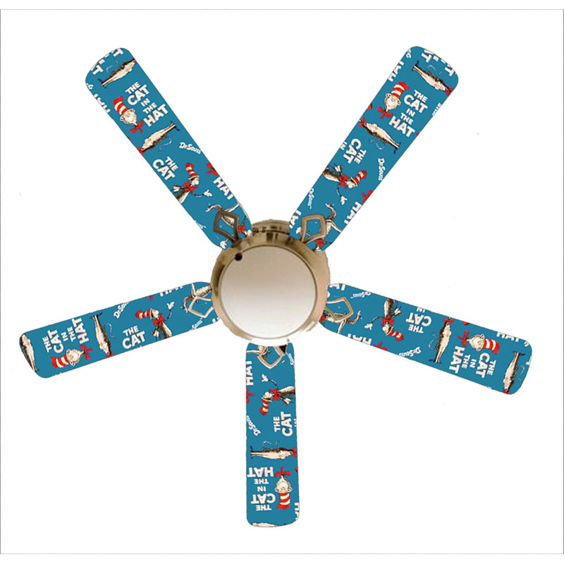 Ventilateur de plafond à 5 pales 52 po avec chaînette et ensemble d’éclairage inclus