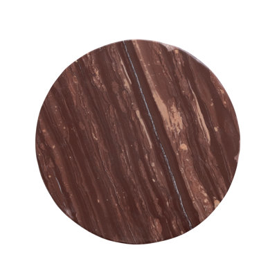 Chocolate Marble Round Cheese Board