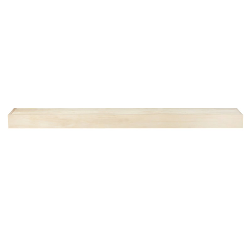 Kitchen Floating Shelf - Farmhouse, Unfinished, 48