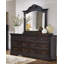 Miroir pour commode Byrin
