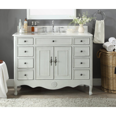 Ensemble de meuble-lavabo simple 47 po Rumfelt
