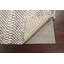Tapis ivoire en laine noué à la main de conception unique 4 pi 8 po x 8 pi New Age