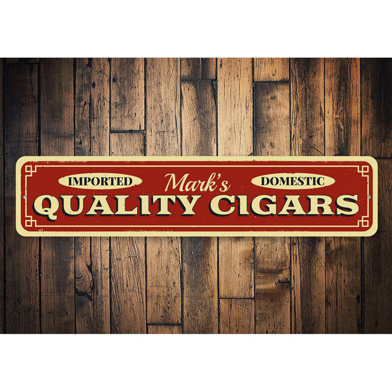 Plaque en métal de qualité, H 4 po x l 18 po x P 0,04 po