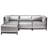 Woodsen 95.5'' Wide Metal Patio Sectional with Cushions-21578895-21578898