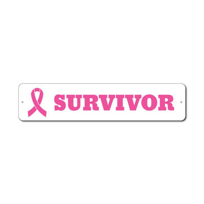 Plaque en aluminium personnalisée Survivor