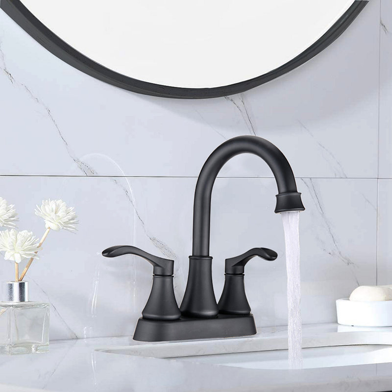 2-Handle Lavatory Faucet Bathroom Sink Faucet