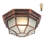 11.4" D x 4.7" H Retro Flush Mount Light