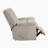Gabriel 41" Traditional Chenille Fabric Rocker Reclining Chair with Gentle Rocking Motion & Pull-Handle Recline-443112934