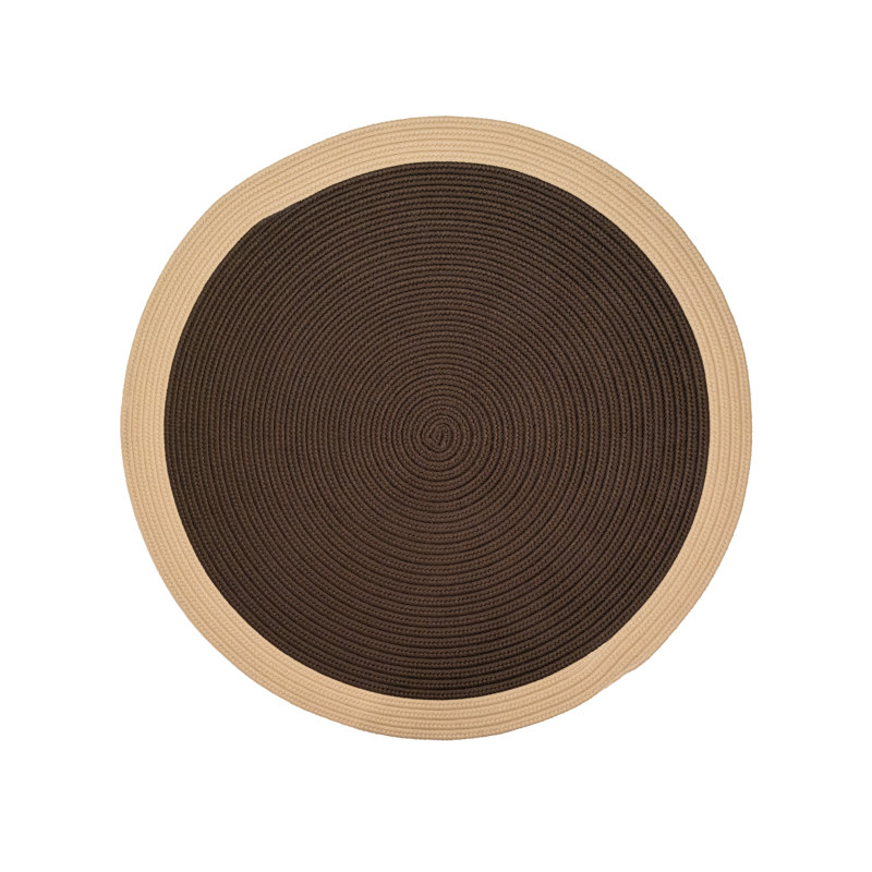 Paillasson Kajahli, L 45 po x L 45 po, Brun / beige