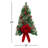 Pre-Lit Wall Tree with Timer